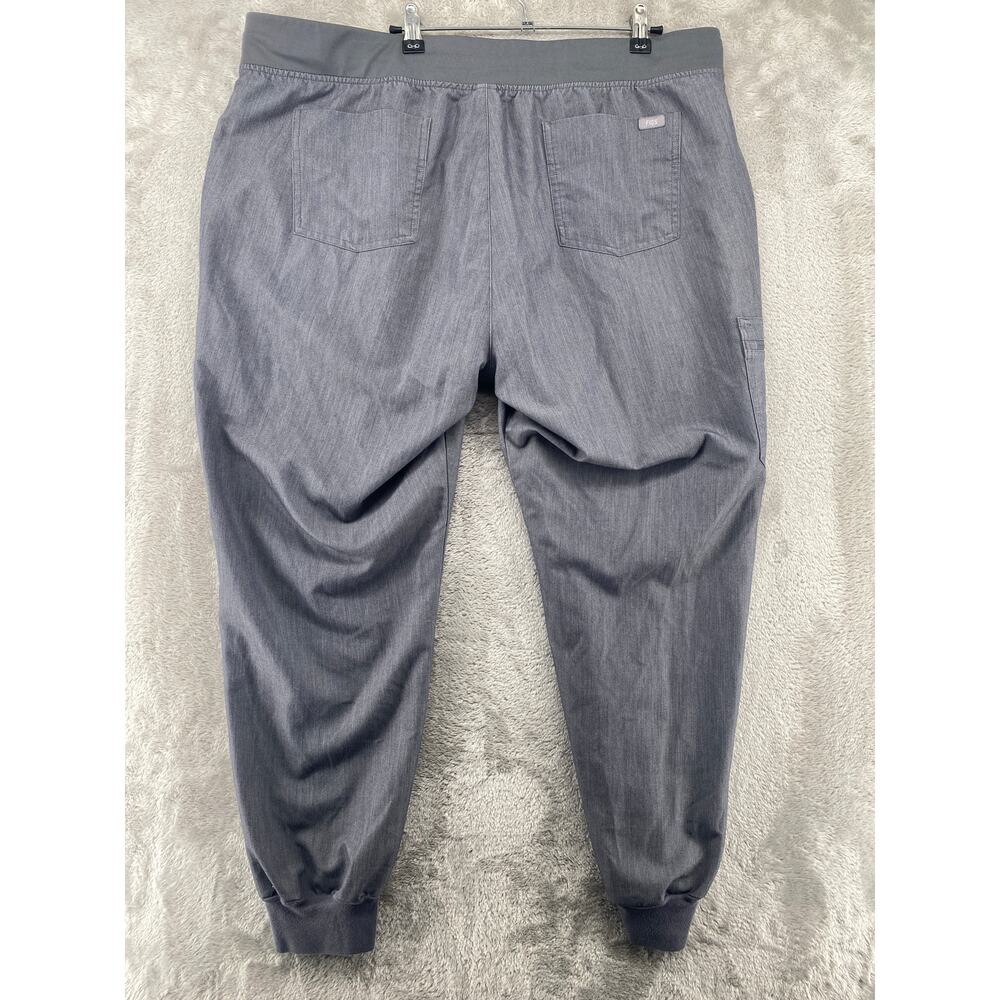 FIGS Technical Collection XXL Gray Slim Jogger Scrub Pants Cargo Medical - Picture 3 of 11